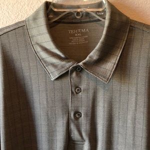 3 button polo by Tehama
